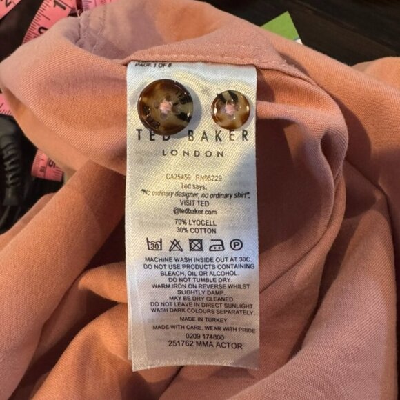 Ted Baker men's button down size 5/XL - Picture 3 of 7